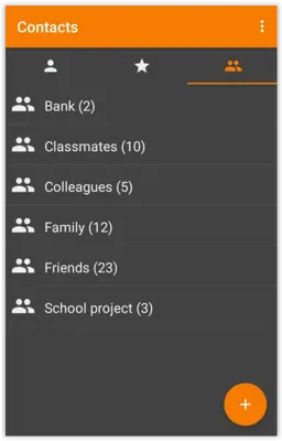 Simple Contacts android App screenshot 3